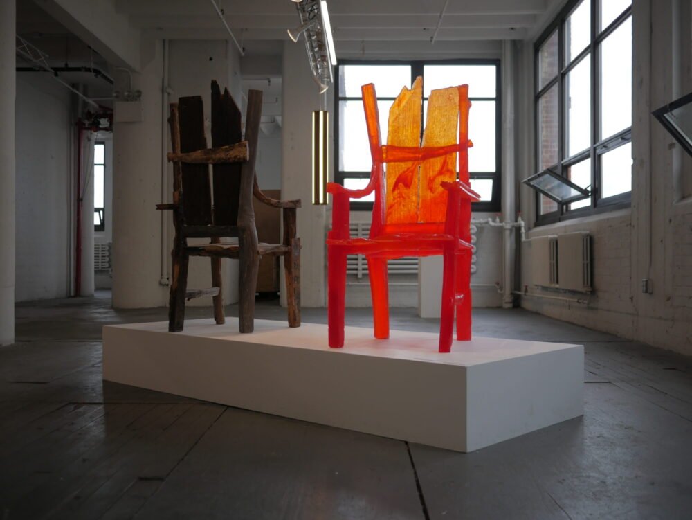 MINERS CHAIR- Custom cast urethan chair - Image 2